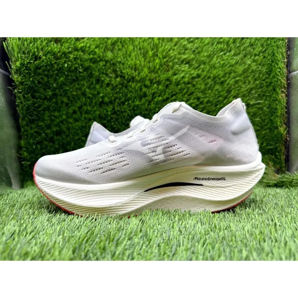 Mizuno Wave Rebellion Pro 2 U1GD241711 Athletic Shoes Men 6.5 White Mesh Jogging